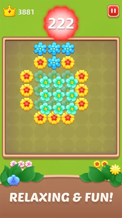 Screenshot di Flower Block - Blast Puzzle