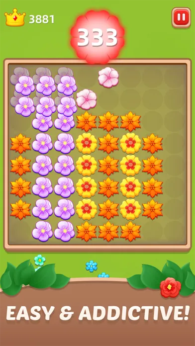 Screenshot di Flower Block - Blast Puzzle
