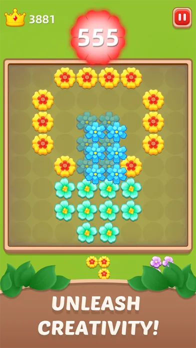 Screenshot di Flower Block - Blast Puzzle