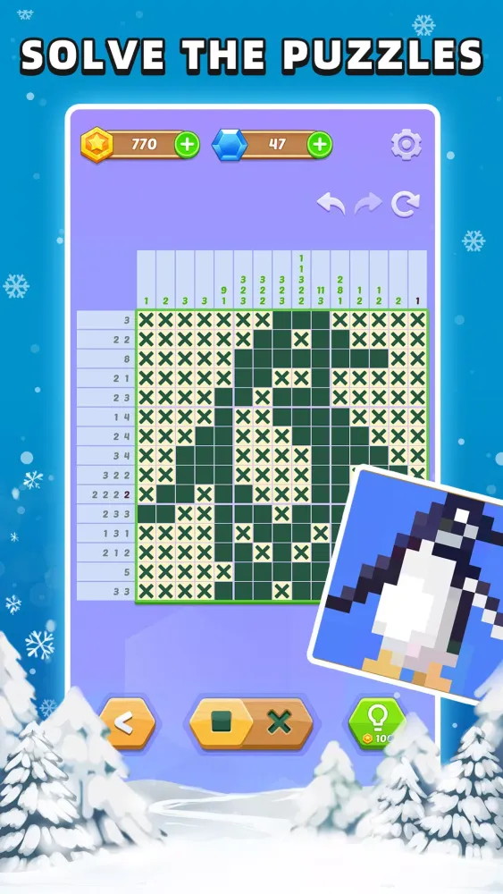 Скриншоты Nonogram Jigsaw - Color Pixel