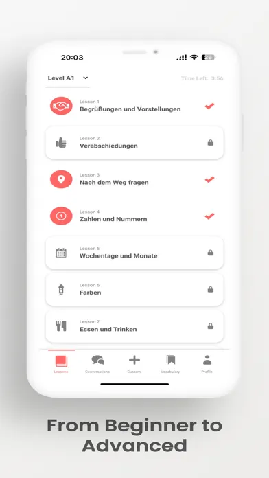 Learn German AI - SprechenAI Screenshots