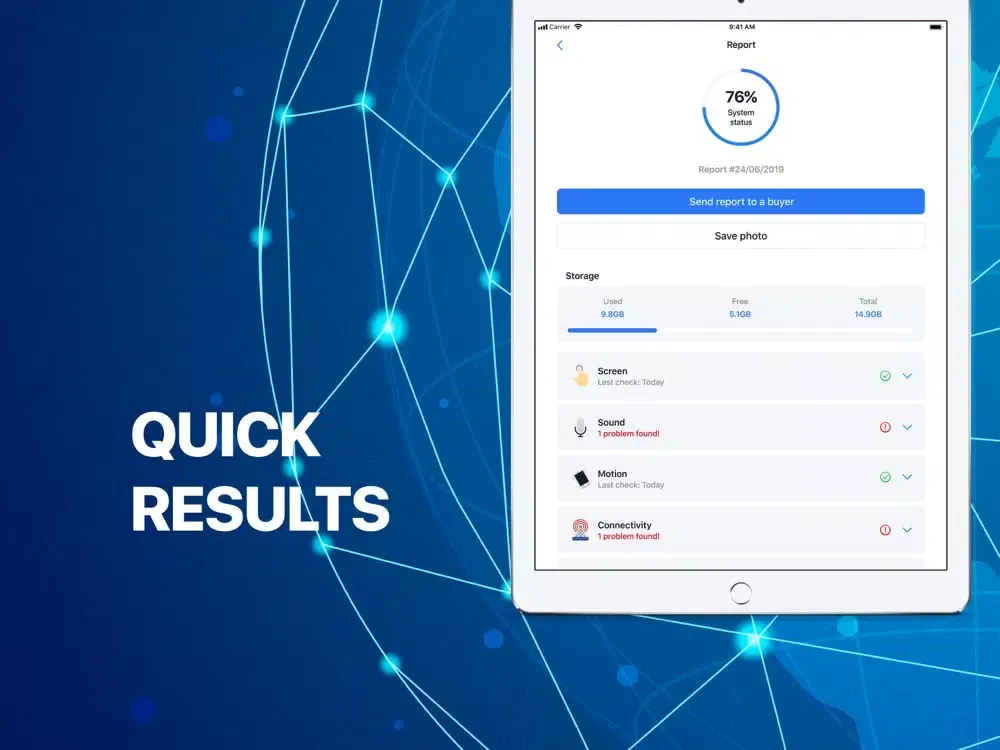DiagnostiX: security & check iPad  Ekran Görüntüleri