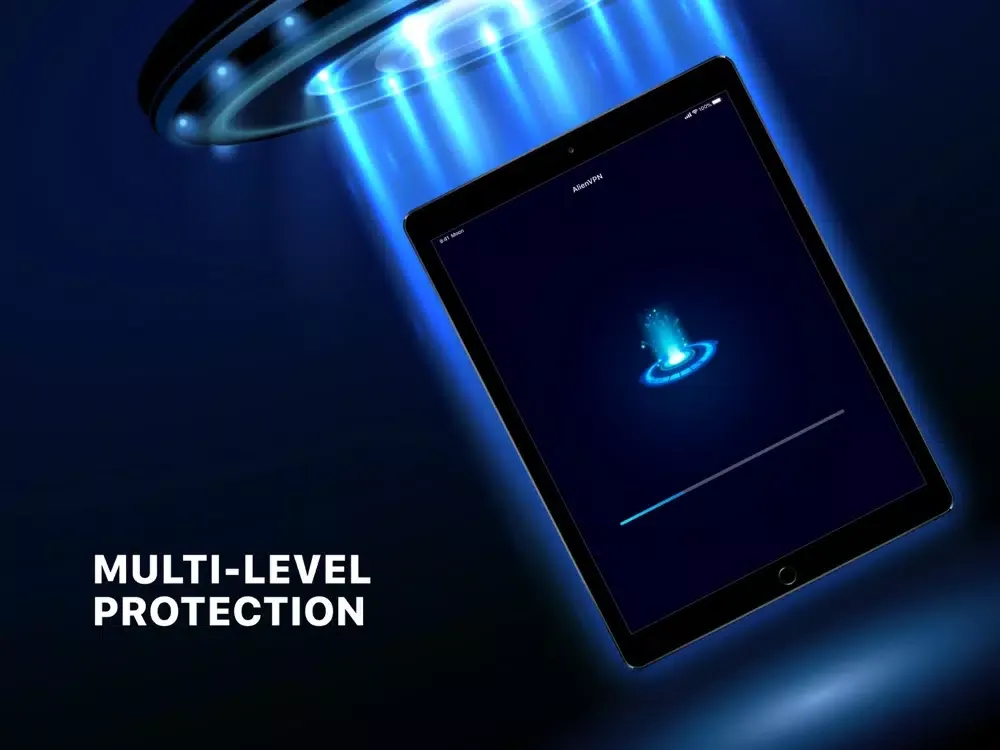 Скриншоты Alien - secure data VPN iPad 
