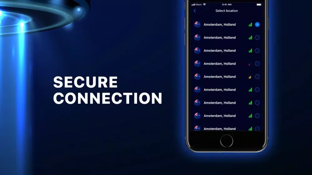 Скриншоты Alien - secure data VPN