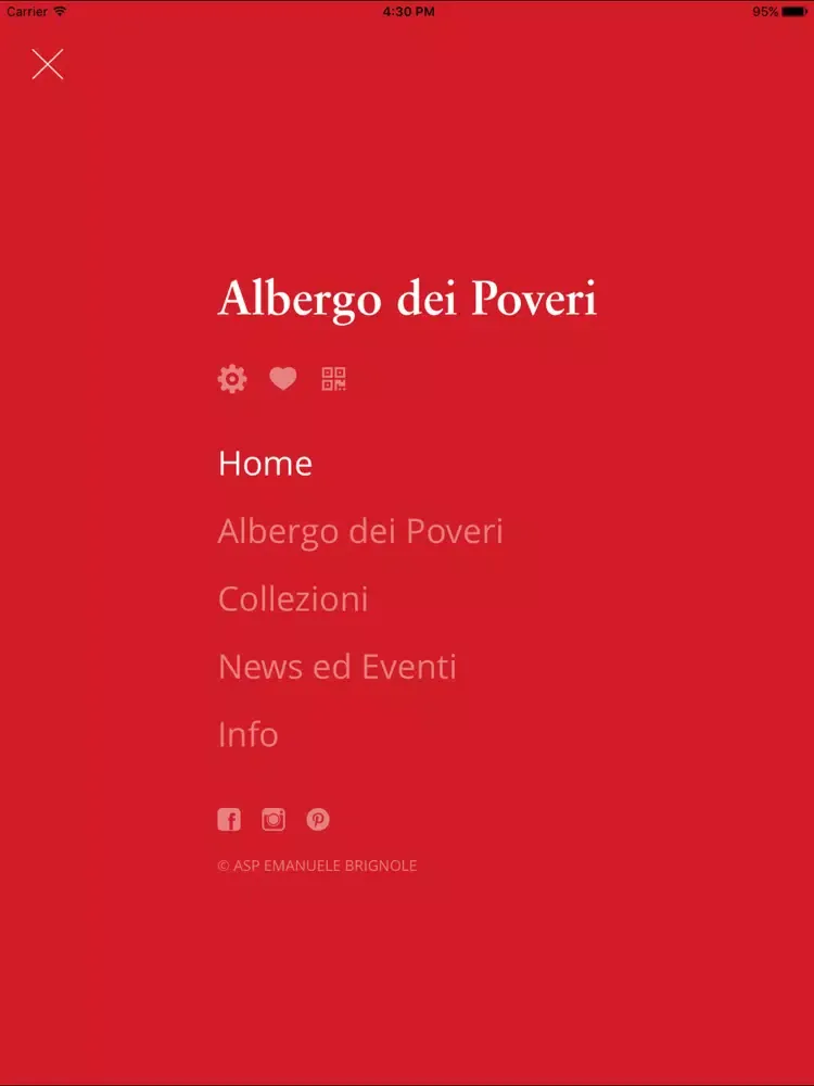 Albergo dei Poveri iPad 应用截图