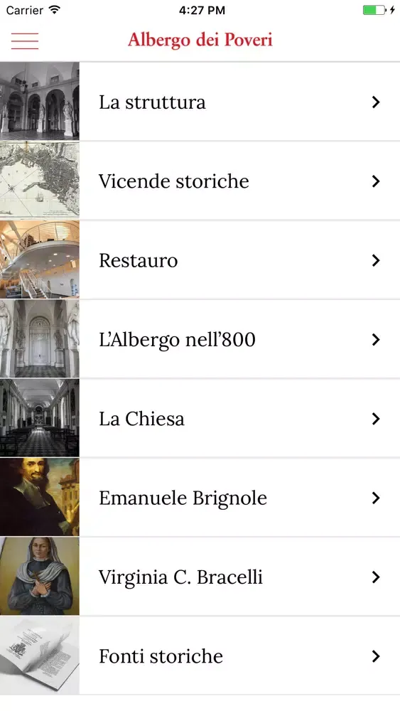 Albergo dei Poveri应用截图