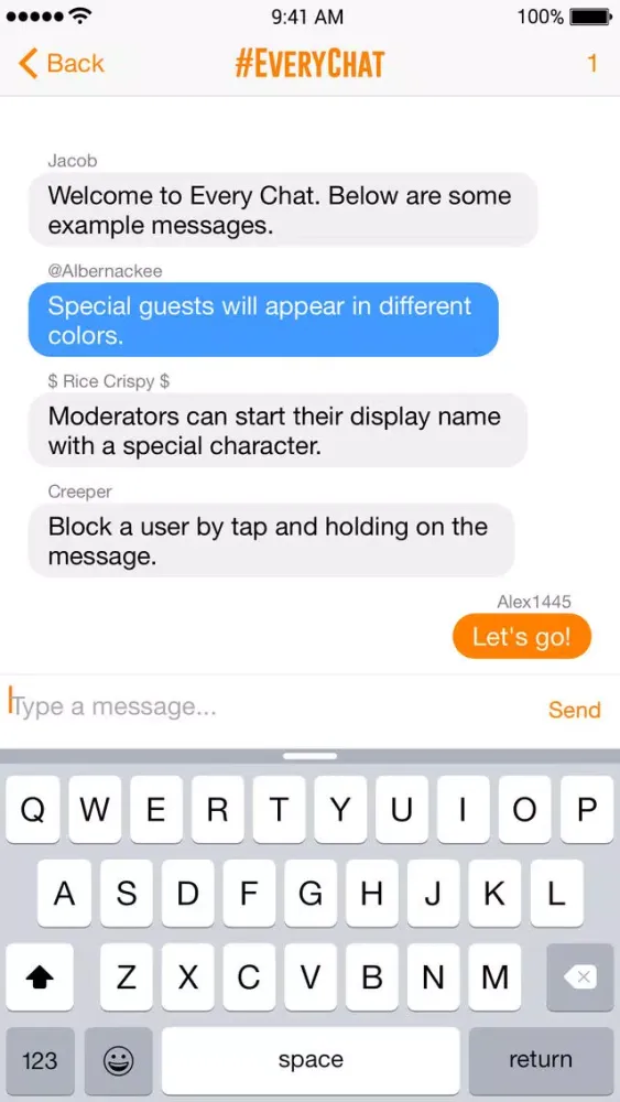Every Chat - Chat About Everything Screenshots