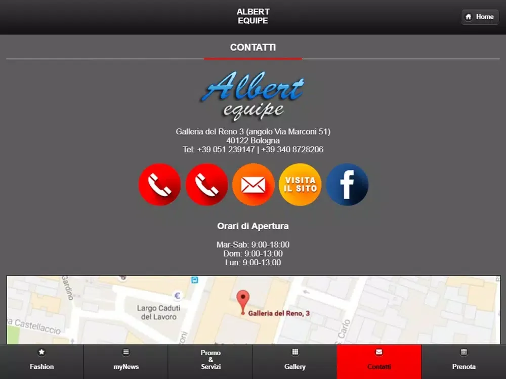 Albert Equipe iPad  स्क्रीनशॉट