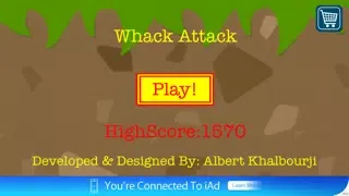 Ảnh chụp màn hình của Whack Attack