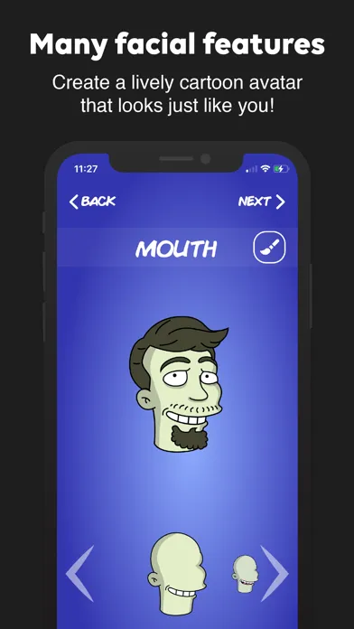 Cartoon Head Maker स्क्रीनशॉट