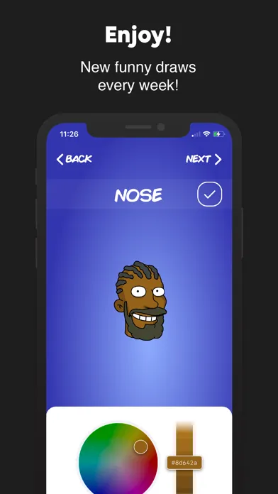 Cartoon Head Maker स्क्रीनशॉट