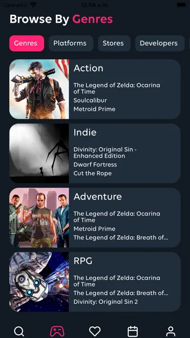 Games To Track - Top Gamers应用截图