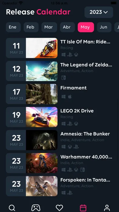 Games To Track - Top Gamers应用截图
