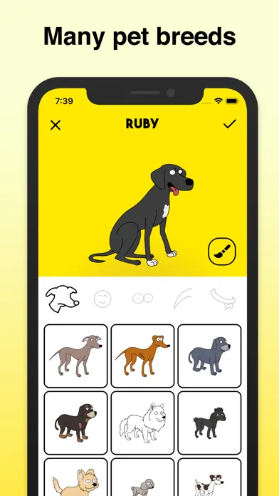 Zrzuty ekranu Pet Cartoon Sticker Maker