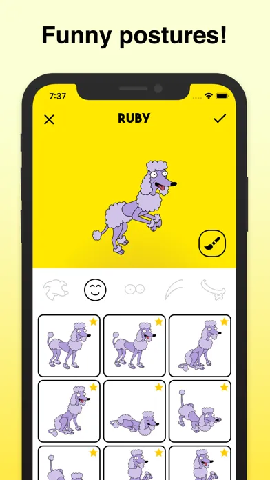Zrzuty ekranu Pet Cartoon Sticker Maker