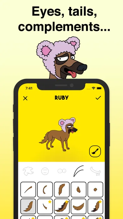 Zrzuty ekranu Pet Cartoon Sticker Maker