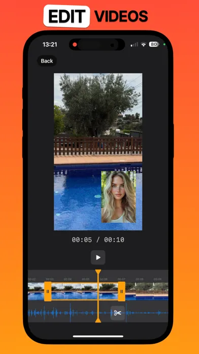 Double Camera | Be Real Vlog Screenshots