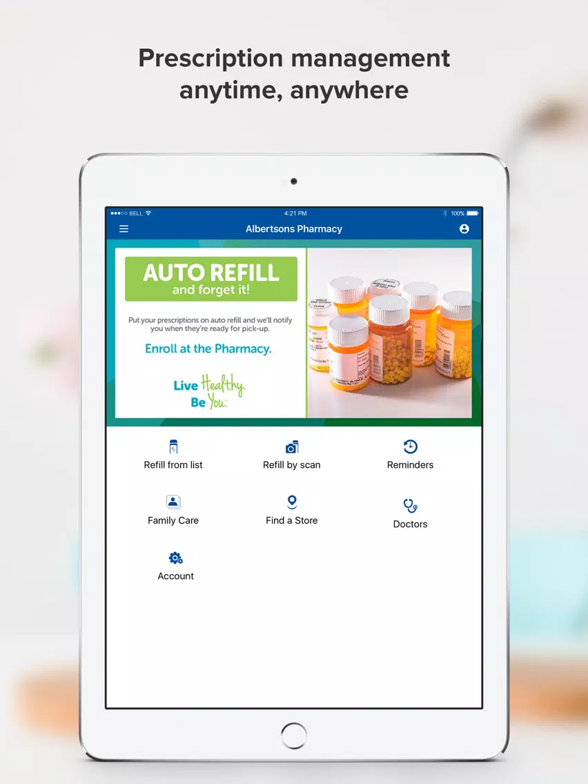 Albertsons Pharmacy iPad  Screenshots
