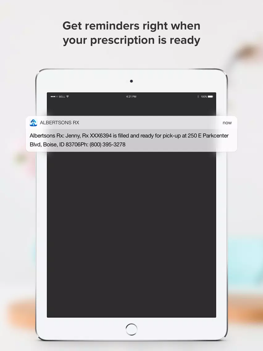 Albertsons Pharmacy iPad  Screenshots