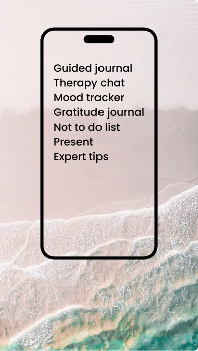 Thoughts: CBT AI therapist Screenshots