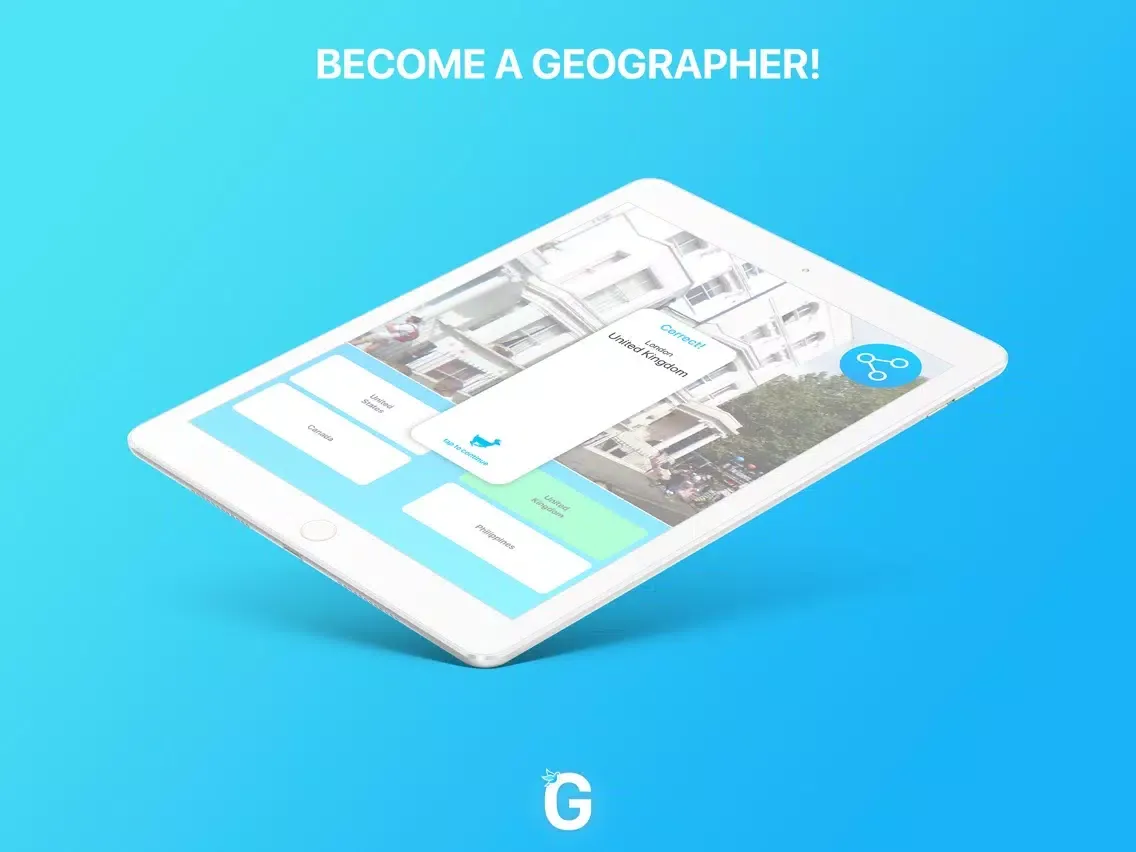 Zrzuty ekranu Geographer iPad 