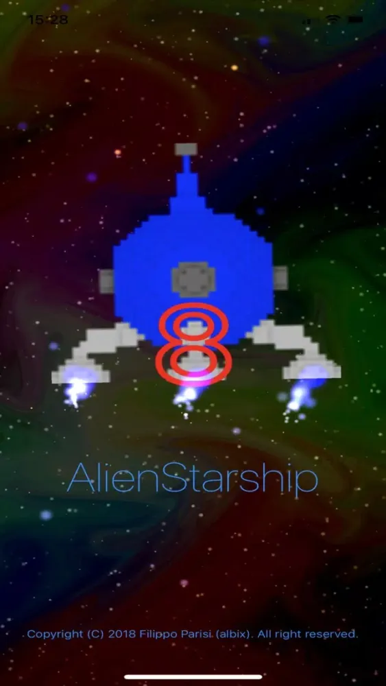 Ảnh chụp màn hình của AlienStarship