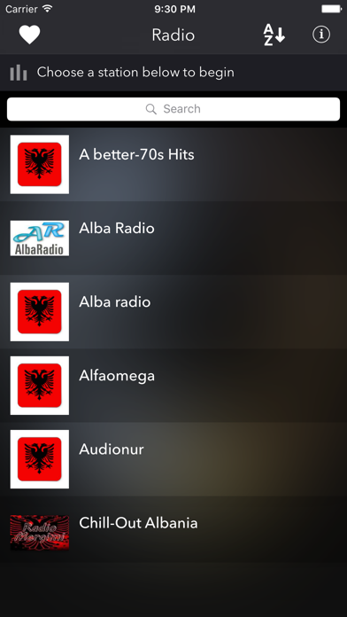 Albanian Radios Screenshots