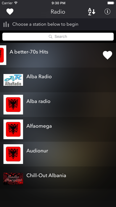 Albanian Radios Screenshots