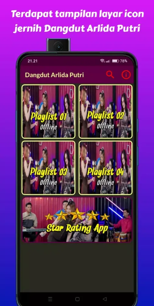 Скриншоты Dangdut Arlida Putri Terbarui