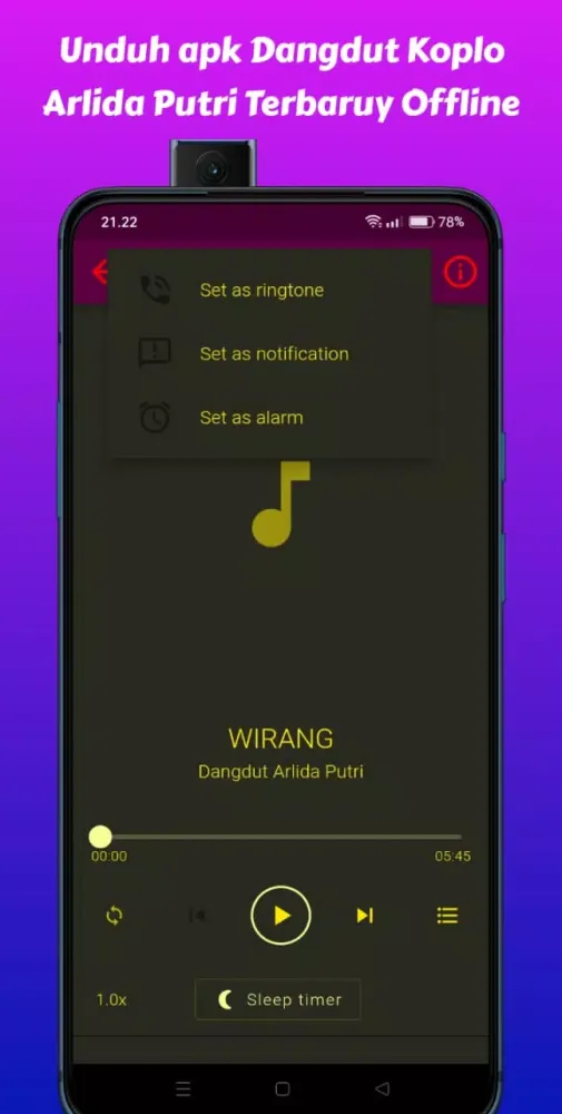 Скриншоты Dangdut Arlida Putri Terbarui