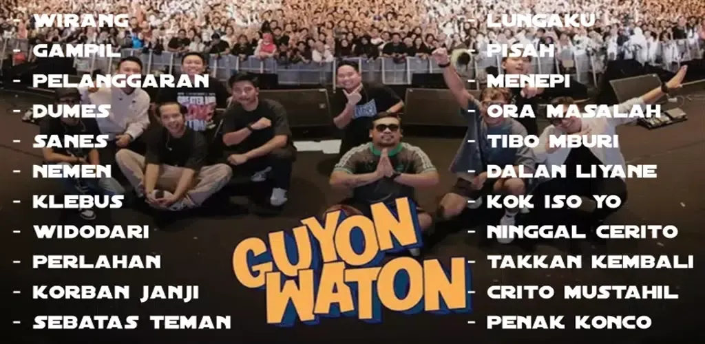 Lagu GuyonWaton Lengkap Mp3 Screenshots