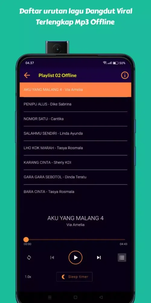 Zrzuty ekranu Lagu Dangdut Koplo Lengkap