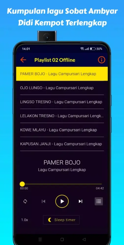Lagu Didi Kempot Mp3 Offline应用截图
