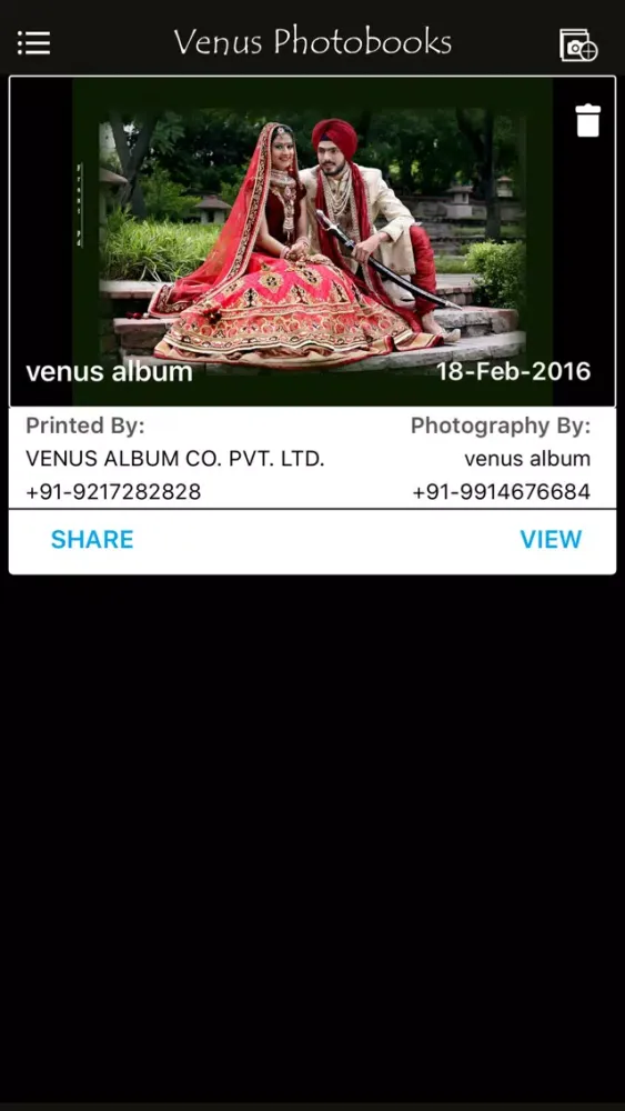 Venus Photobooks Screenshots