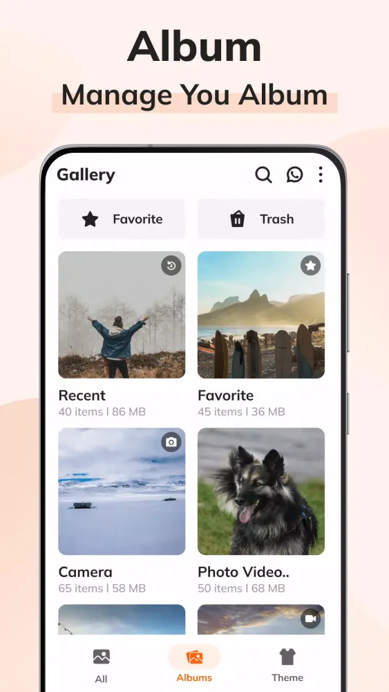 Capturas de pantalla de Gallery - Photos & Videos