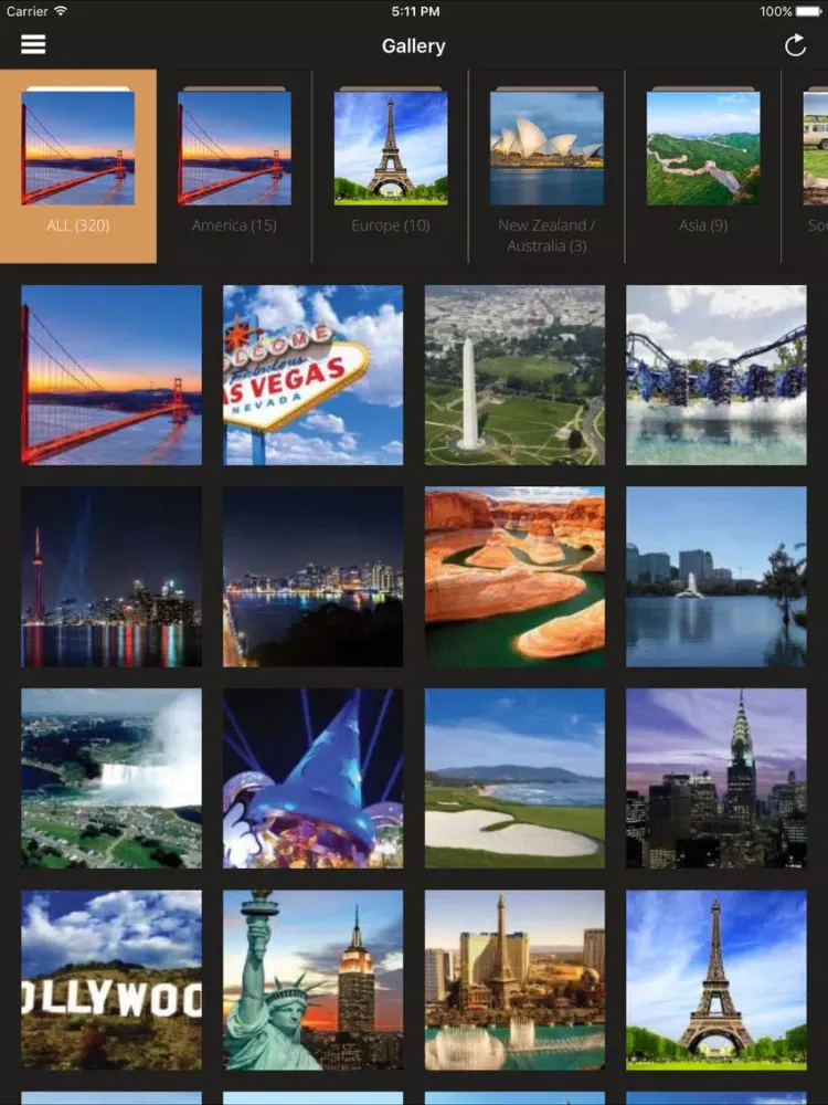 GEM Tours & Travels iPad  Screenshots