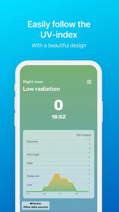 Capturas de pantalla de UV Index Tracker - Tan Widget