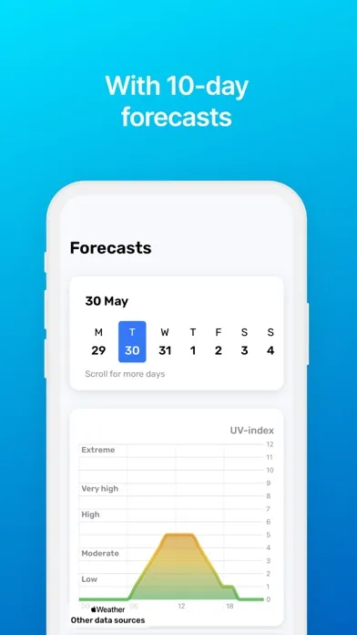 Capturas de pantalla de UV Index Tracker - Tan Widget