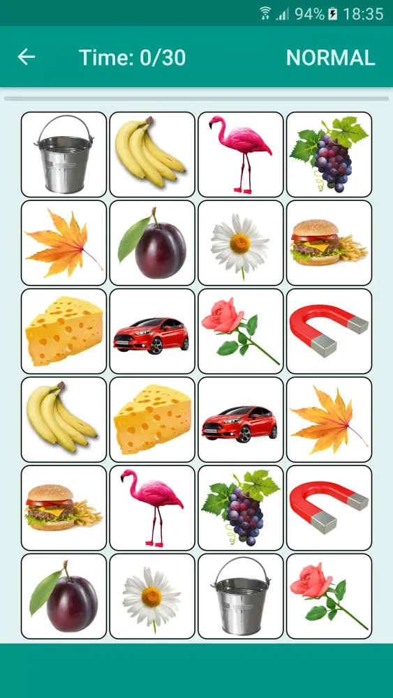 Brain game. Picture Match. Screenshots