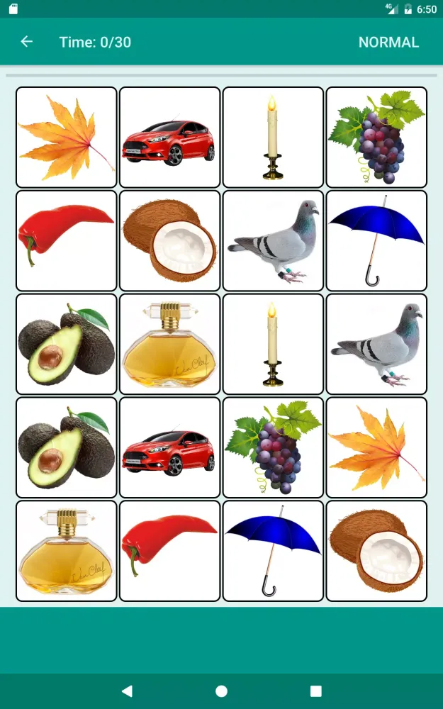 Brain game. Picture Match. Screenshots