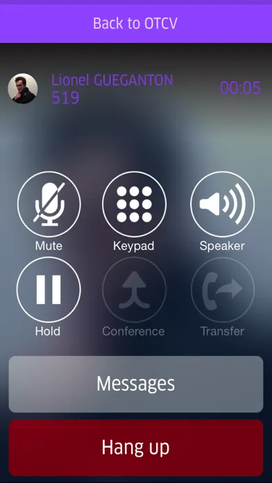 Capturas de tela do OTCV for iPhone