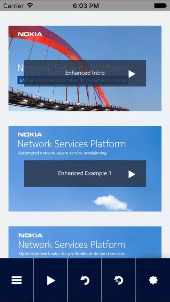 Nokia NSP Presentation应用截图