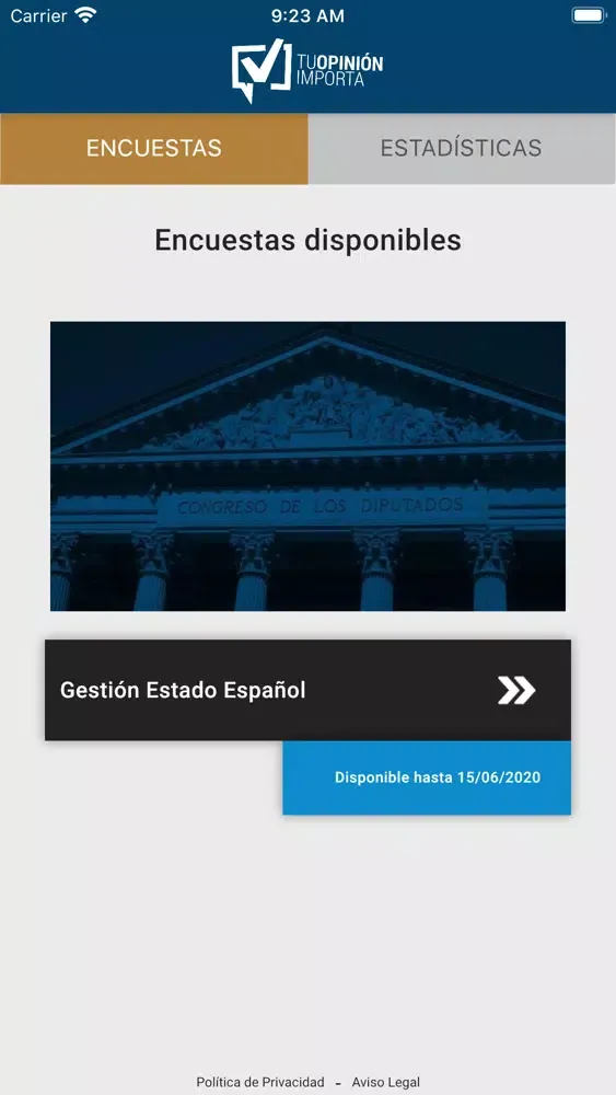 Tu Opinión Importa應用截圖