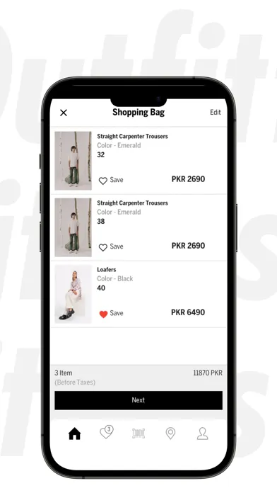 Скриншоты Outfitters Pakistan
