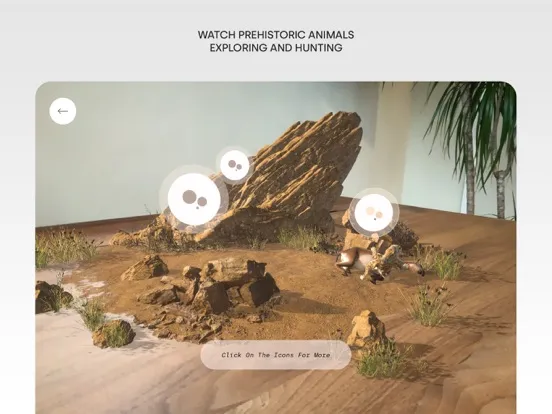 Tangkapan layar Museum Alive iPad 