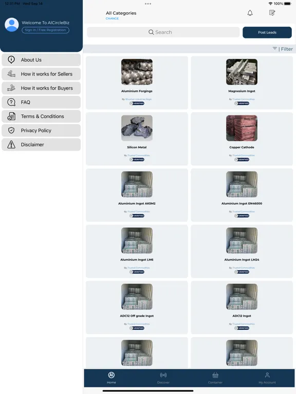 Capturas de tela do AL Biz (formerly AlCircleBiz) iPad 