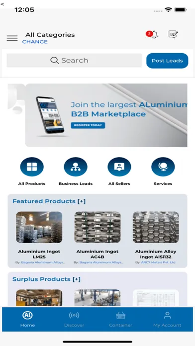 Capturas de tela do AL Biz (formerly AlCircleBiz)
