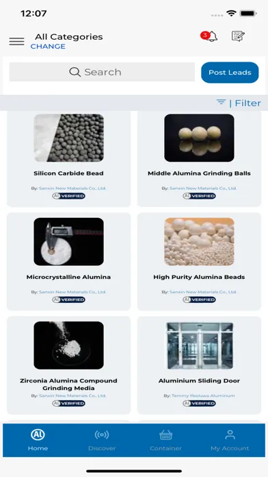 Capturas de tela do AL Biz (formerly AlCircleBiz)