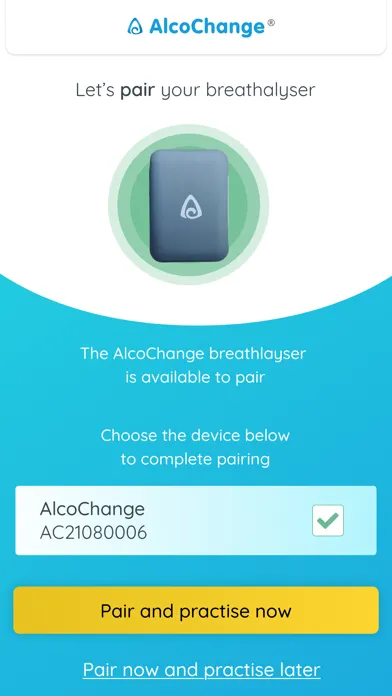 AlcoChange Trial Ekran Görüntüleri