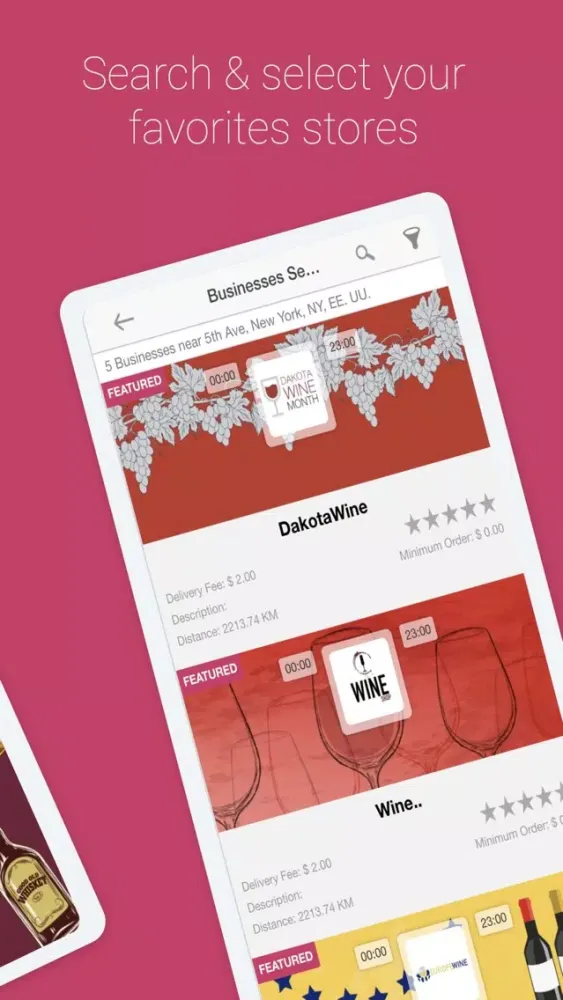 Captures d'écran de Alcohol App